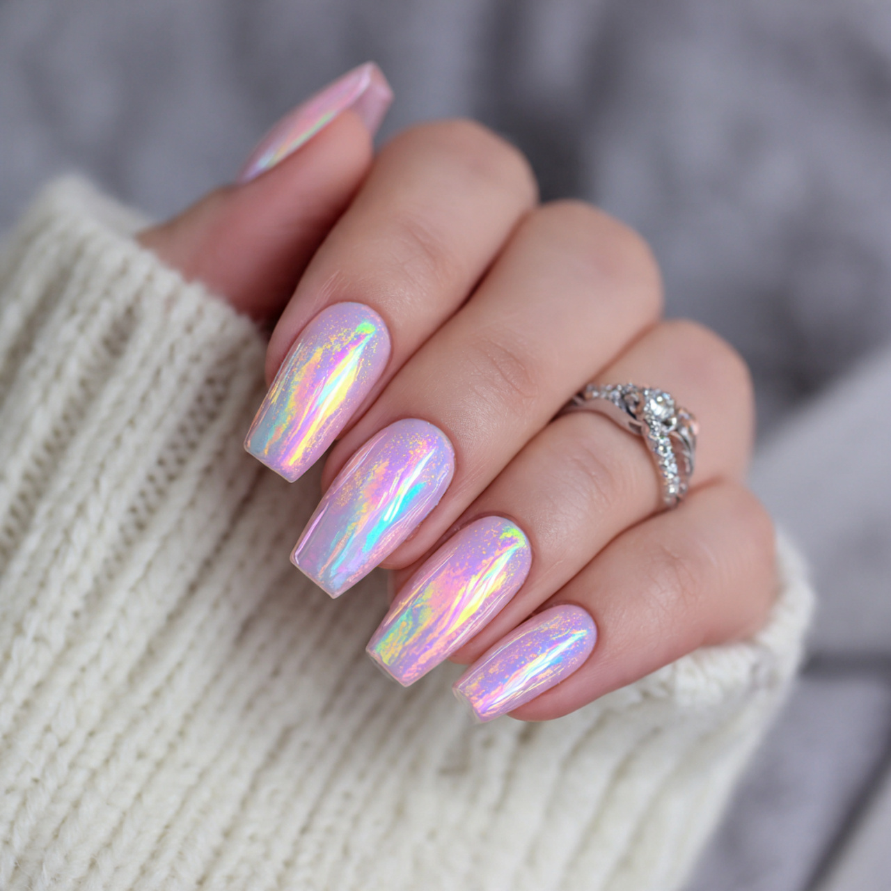 Short Coffin Nails Designs: 18 Trendy Ideas for Chic Manicures 1 Short Acrylic Coffin Nails