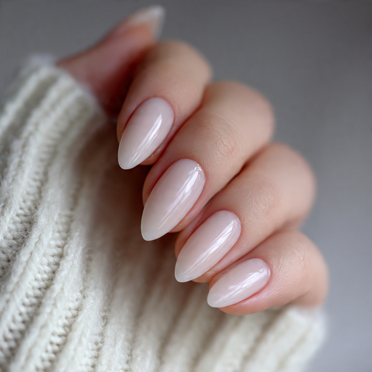 Short almond nails trend
