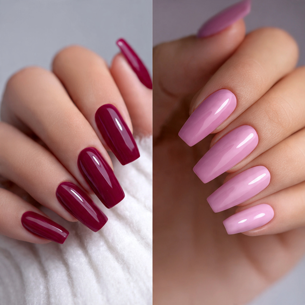 Square Acrylic Nails: 18 Trendy Designs, Tips & Style Ideas 16 square acrylic nails vs coffin nails