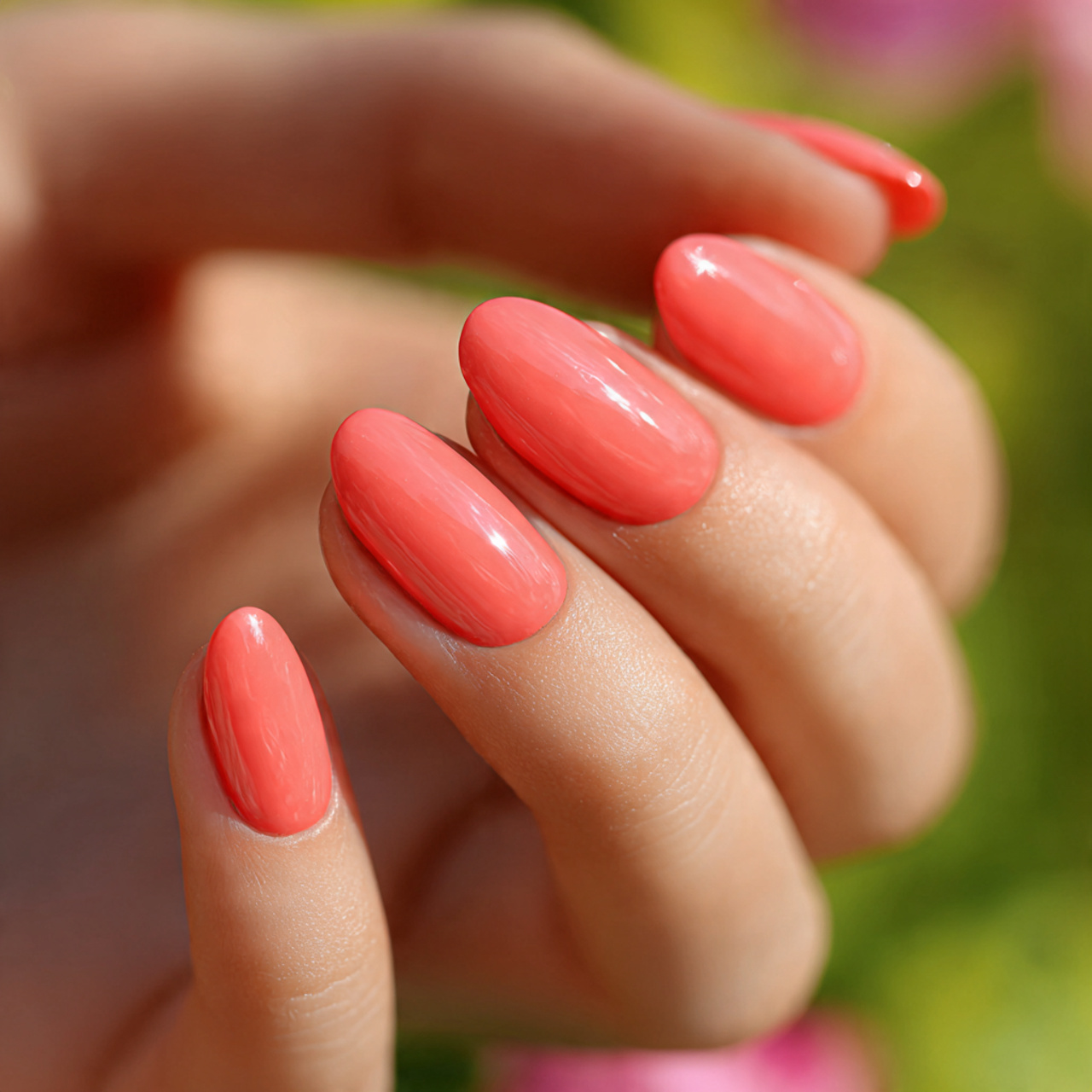 Square Oval Nails: 17 Perfect Shape for Chic, Strong Nails 14 Summer Square Oval Nails
