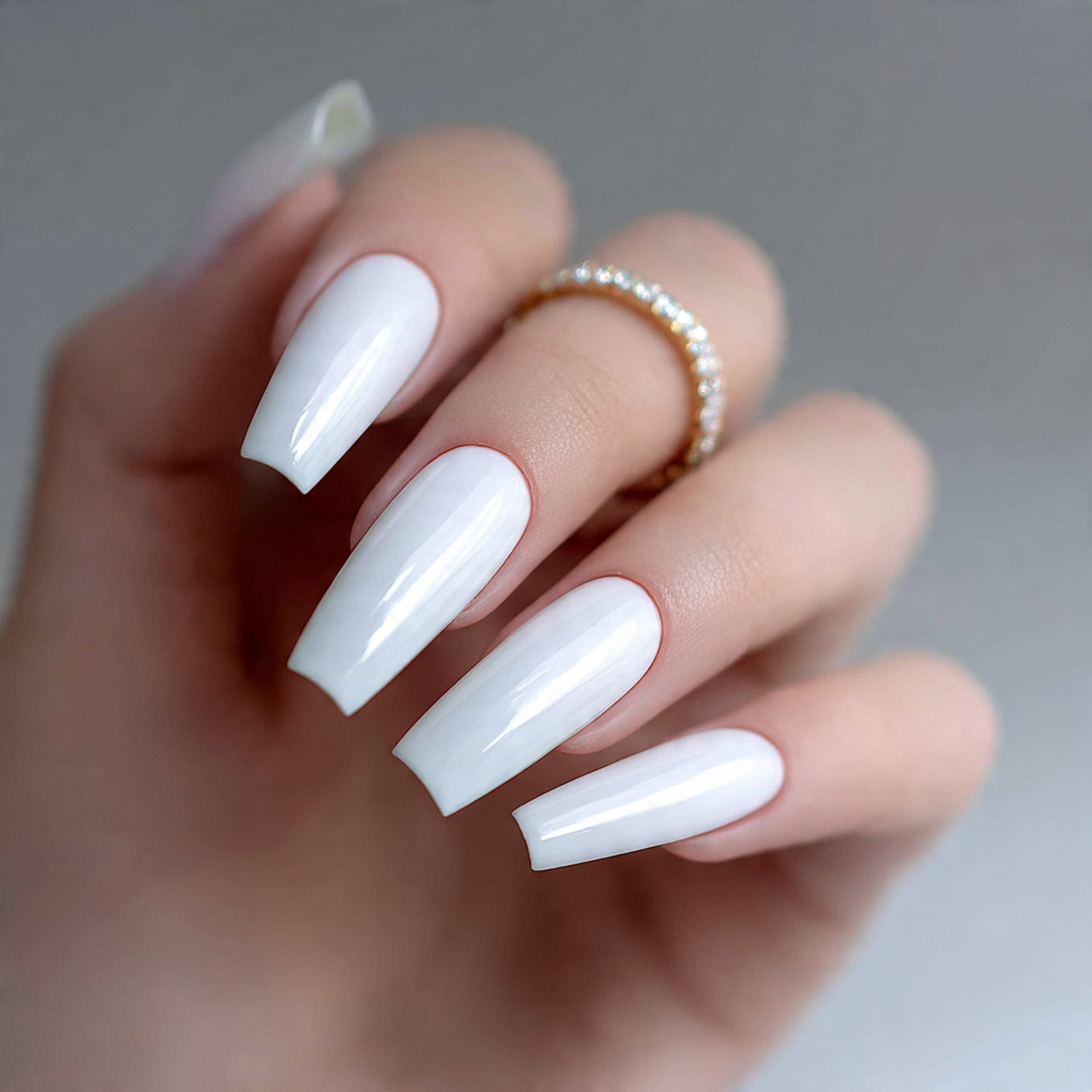 White Coffin Nails: 17 Stunning Designs & Trendy Ideas for 2026 16 Trending White Coffin Nails