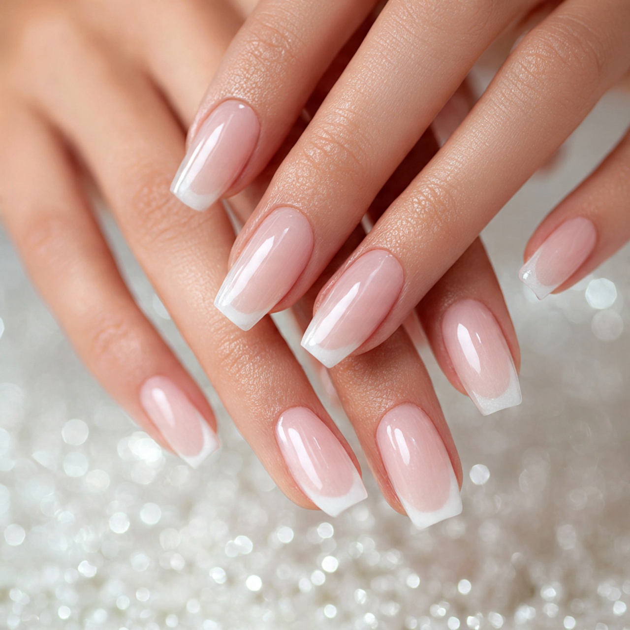 White Coffin Nails: 17 Stunning Designs & Trendy Ideas for 2026 9 White Coffin French Nails