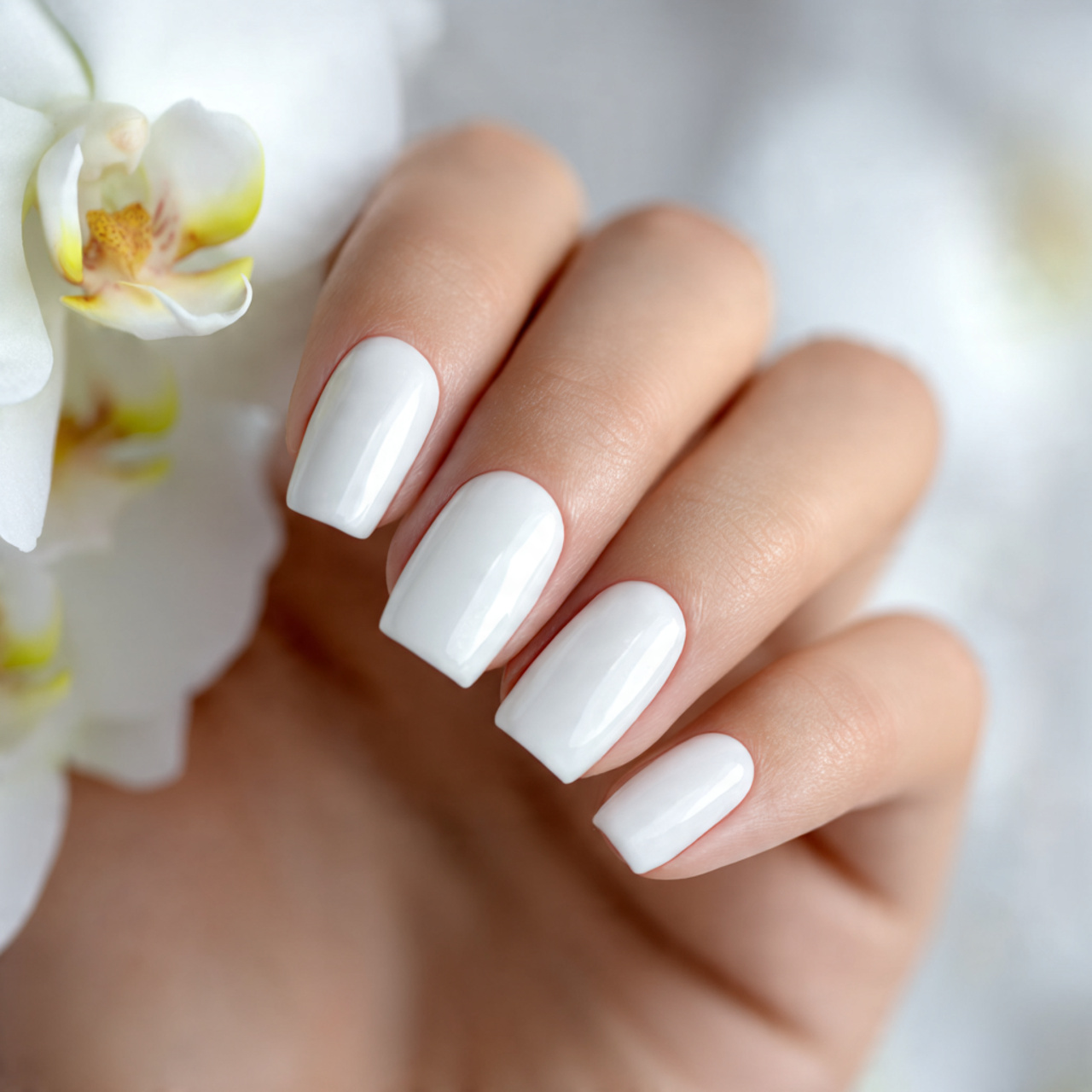 Square Acrylic Nails: 18 Trendy Designs, Tips & Style Ideas 8 White Square Acrylic Nails