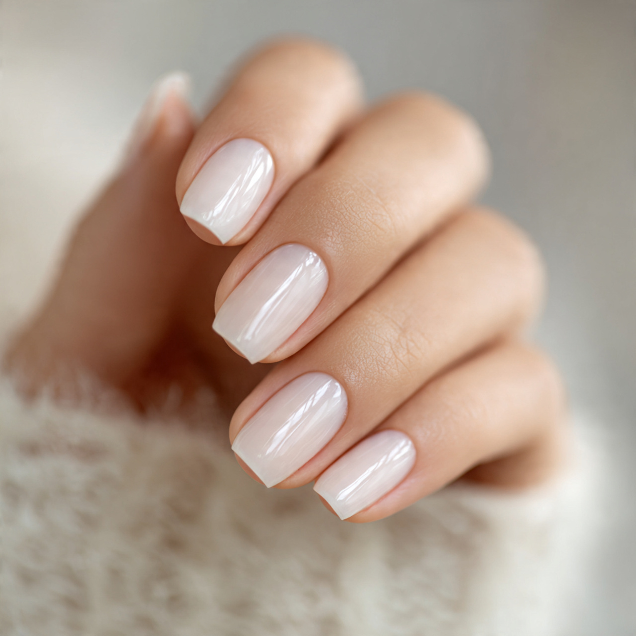 Milky White Nails: 15 Elegant Ideas You Need to Try Now 14 DIY Milky White Nails