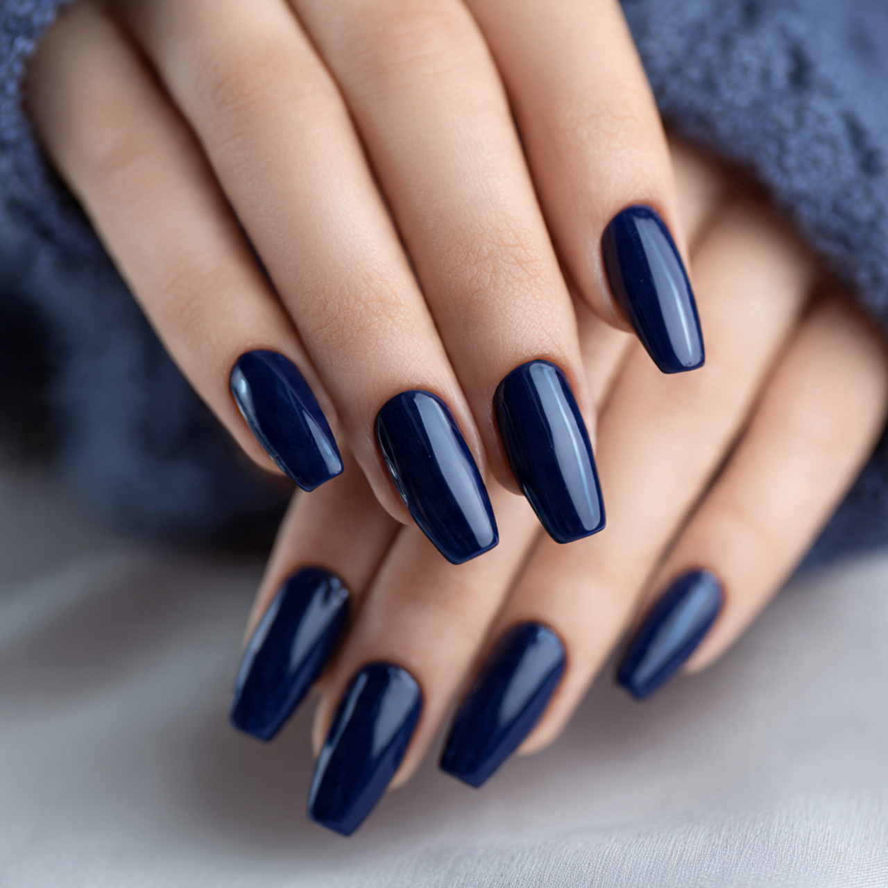 Navy Blue Nails: 18 Chic Designs You’ll Want to Try Now 18 Best Nail Shapes for Navy Blue Nails