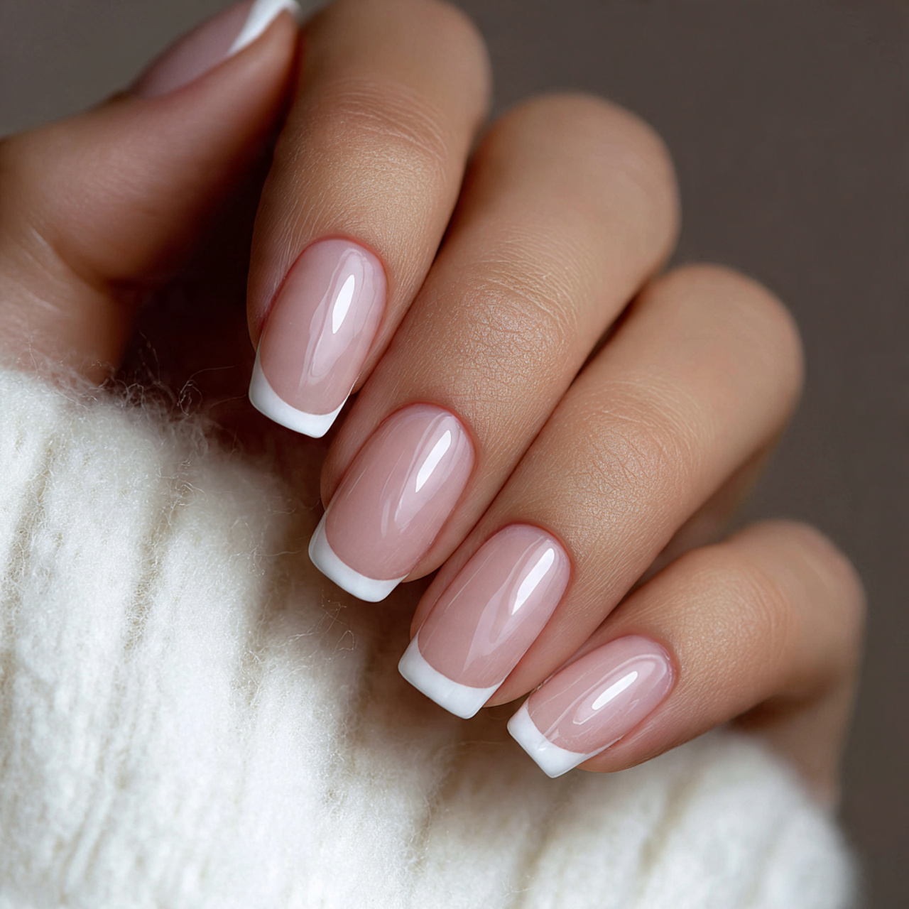 White French Tip Nails: 15 Chic Styles You Need Now 14 Double Line White French Tip Nails