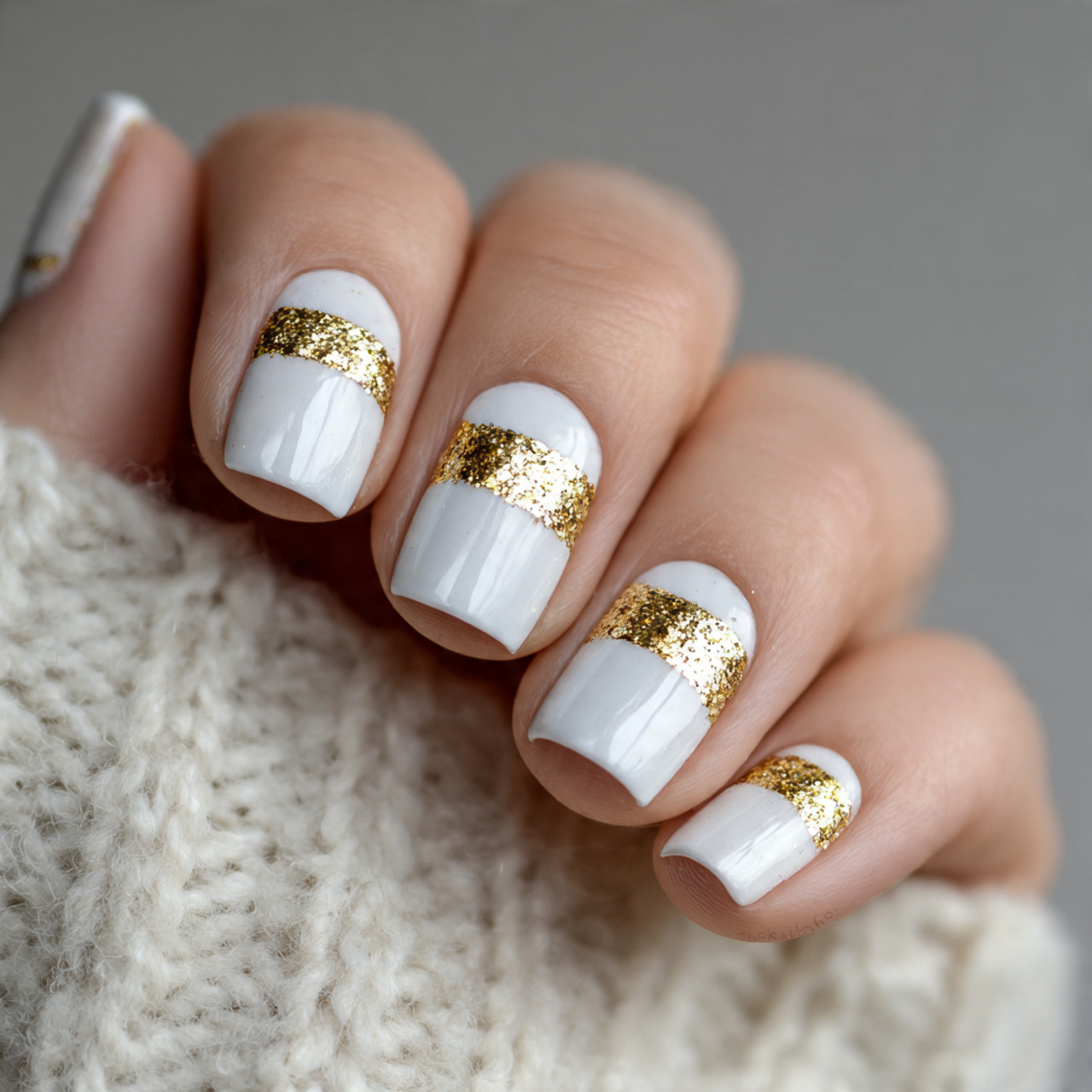White and Gold Nails: 17 Chic Designs You’ll Love 16 White And Gold Nail Care Tips