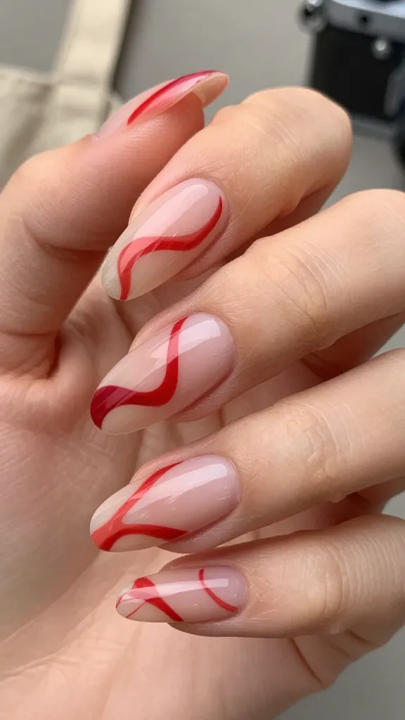 14 Short Red Nails Ideas That Look Luxe Instantly 14 image 12