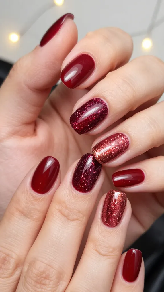 14 Short Red Nails Ideas That Look Luxe Instantly 15 image 13