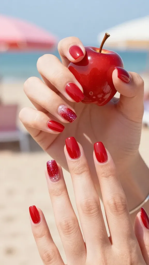 14 Short Red Nails Ideas That Look Luxe Instantly 7 image 5
