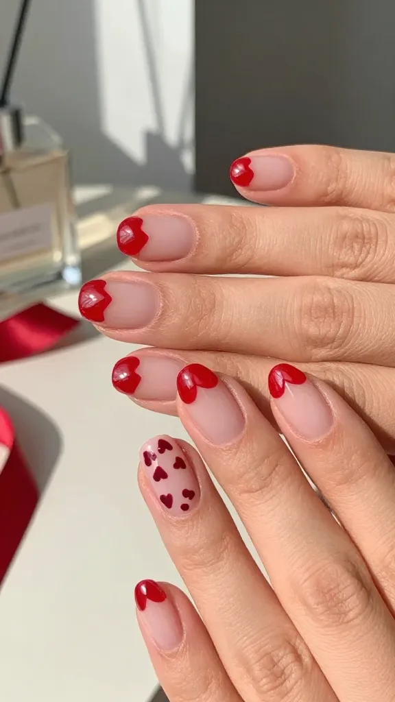 14 Short Red Nails Ideas That Look Luxe Instantly 9 image 7