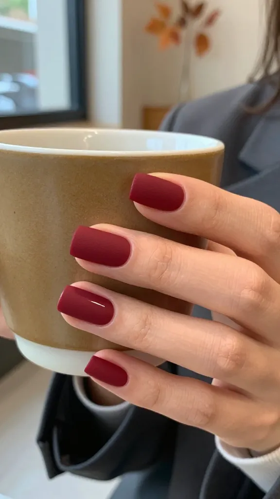 14 Short Red Nails Ideas That Look Luxe Instantly 11 image 9