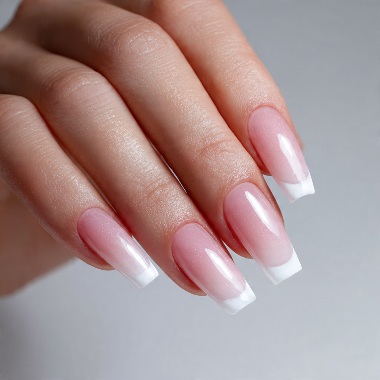 White French Tip Nails: 15 Chic Styles You Need Now 2 Long White French Tip Nails