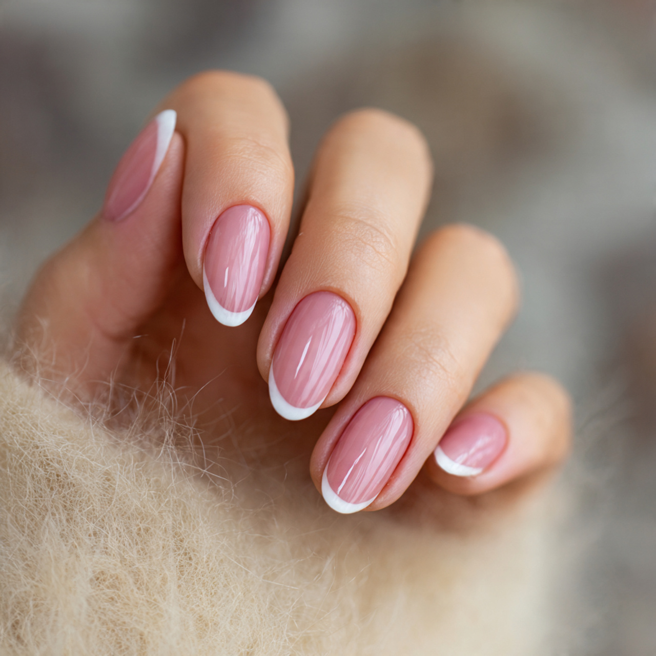 Milky White Nails: 15 Elegant Ideas You Need to Try Now 6 Milky White Nails with French Tips