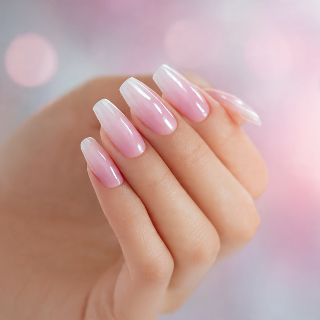 Milky White Nails: 15 Elegant Ideas You Need to Try Now 8 Milky White Nails with Ombre Effect