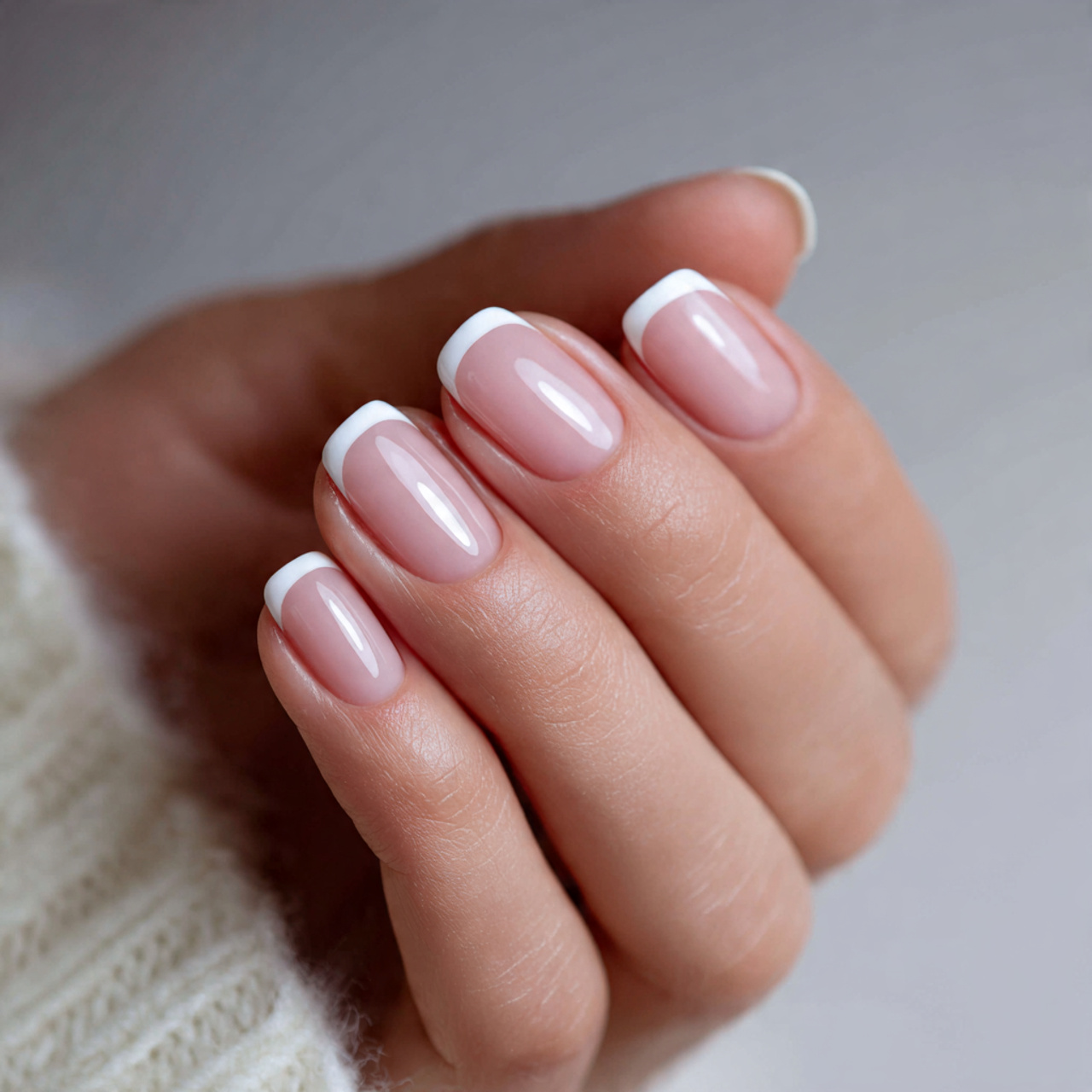 White French Tip Nails: 15 Chic Styles You Need Now 10 Minimalist White French Tip Nails