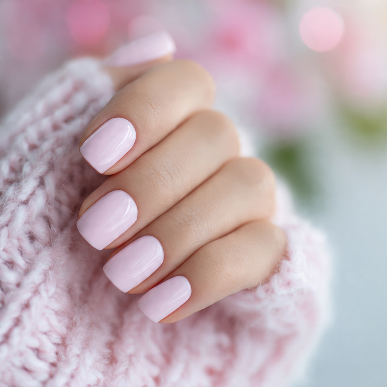 Pink And White Summer Nails Ideas
