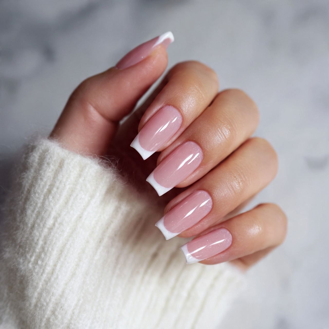 White French Tip Nails: 15 Chic Styles You Need Now 12 Reverse White French Tip Nails