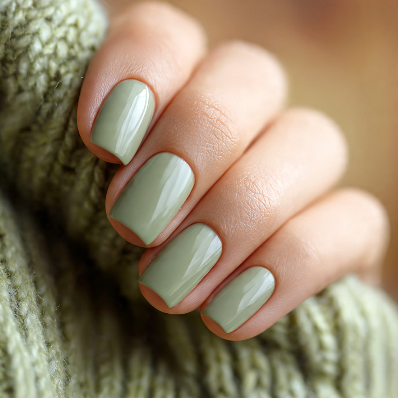 Sage Green Nails: 15 Fresh, Classy & Modern Styles 14 Sage Green Nail Care Tips