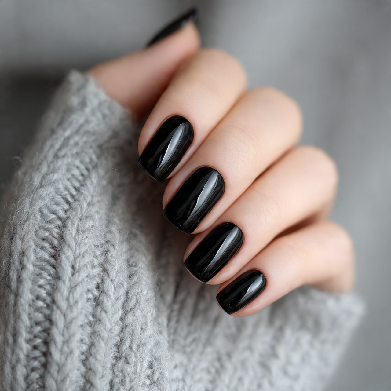 Short Black Nails: 15 Chic Designs You’ll Absolutely Love 14 Trendy Short Black Nails 2026