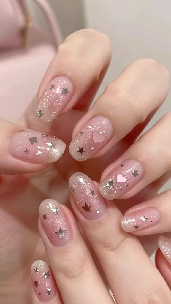 14 Pink Glitter Nails Ideas That Sparkle Like Crazy 13 image 13