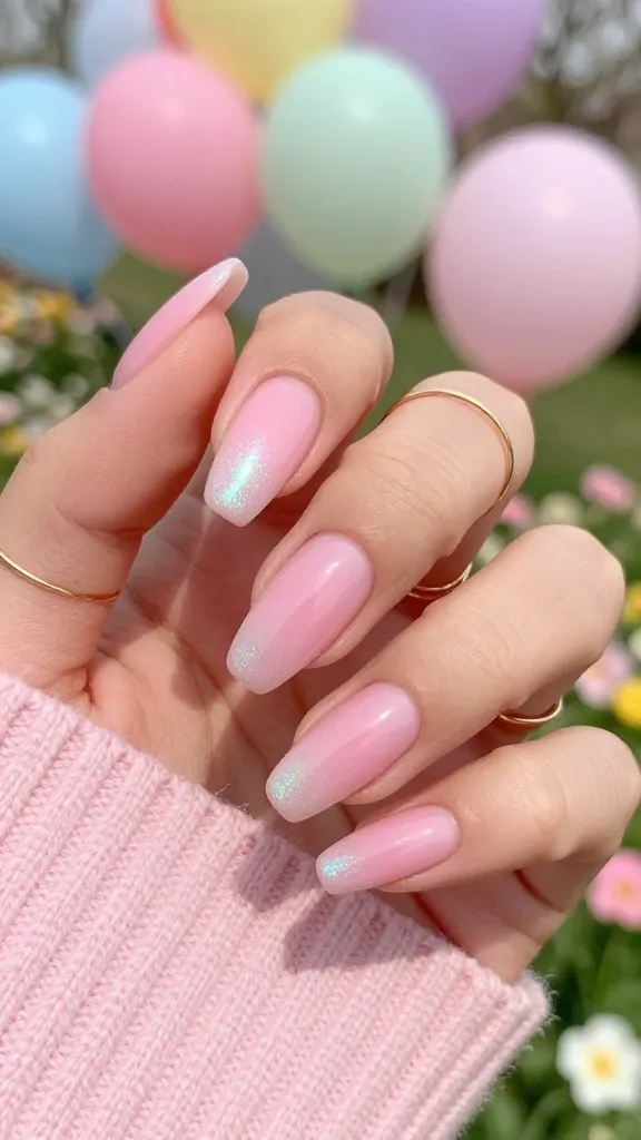 14 Pink Glitter Nails Ideas That Sparkle Like Crazy 3 image 3
