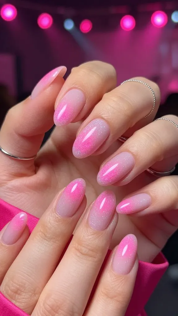 14 Pink Glitter Nails Ideas That Sparkle Like Crazy 5 image 5