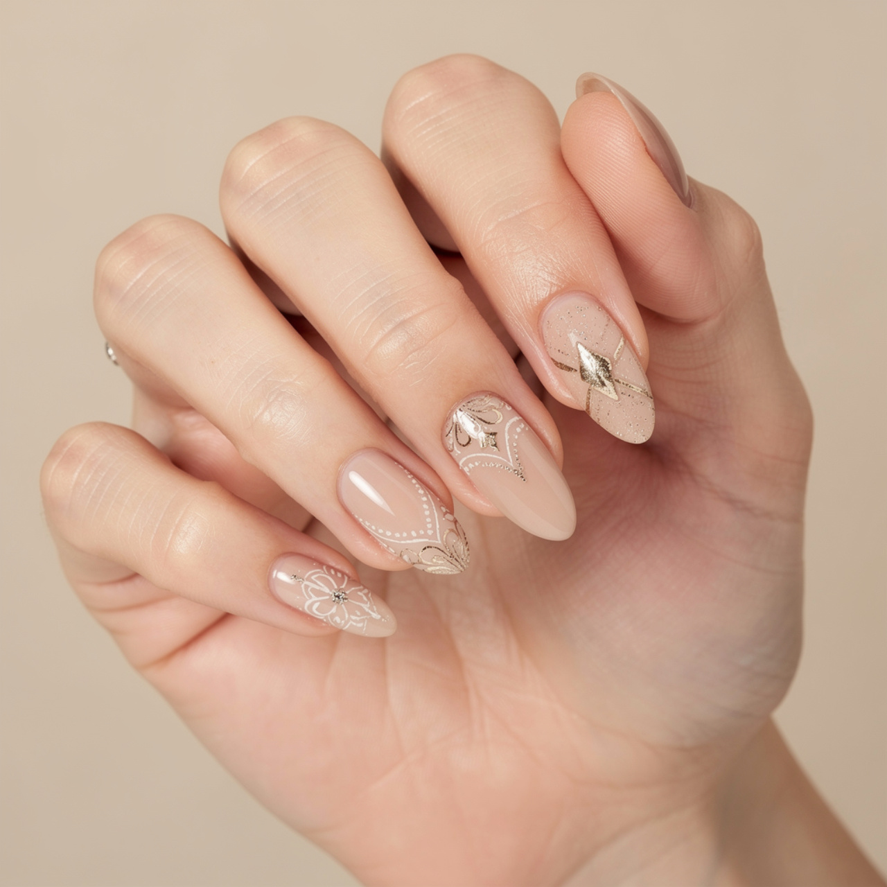 Short Almond Nails Designs
