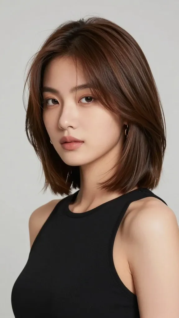 Stunning 18 Face Framing Layers Haircut for a Young Woman 8 Item 7
