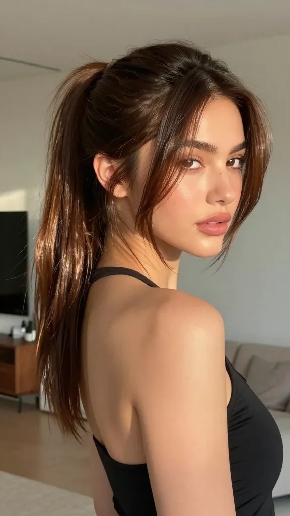 Stunning 18 Face Framing Layers Haircut for a Young Woman 12 Item 11