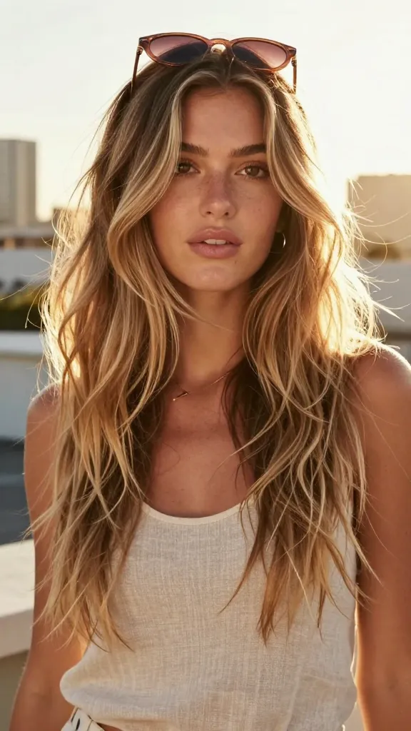 Stunning 18 Face Framing Layers Haircut for a Young Woman 15 Item 14