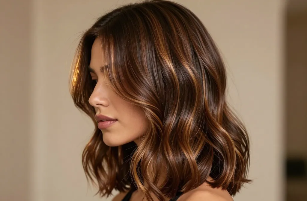 Brunette Hair Color With Highlights