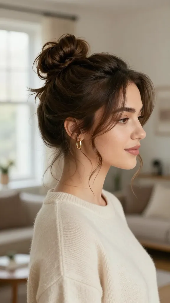 Viral 18 Messy Bun Hairstyles for Cute Women Now 17 Item 16