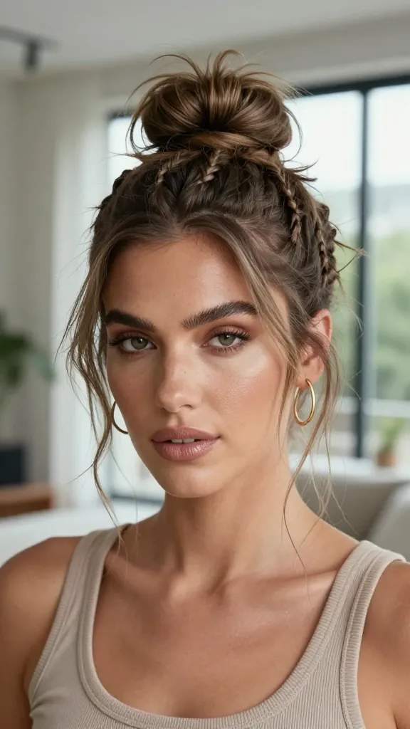 Viral 18 Messy Bun Hairstyles for Cute Women Now 19 Item 18
