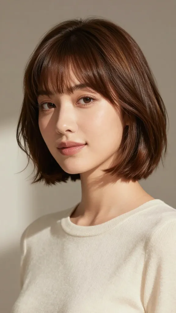 Chic Cuts: 20 French Bob for a Young Woman 6 Item 5