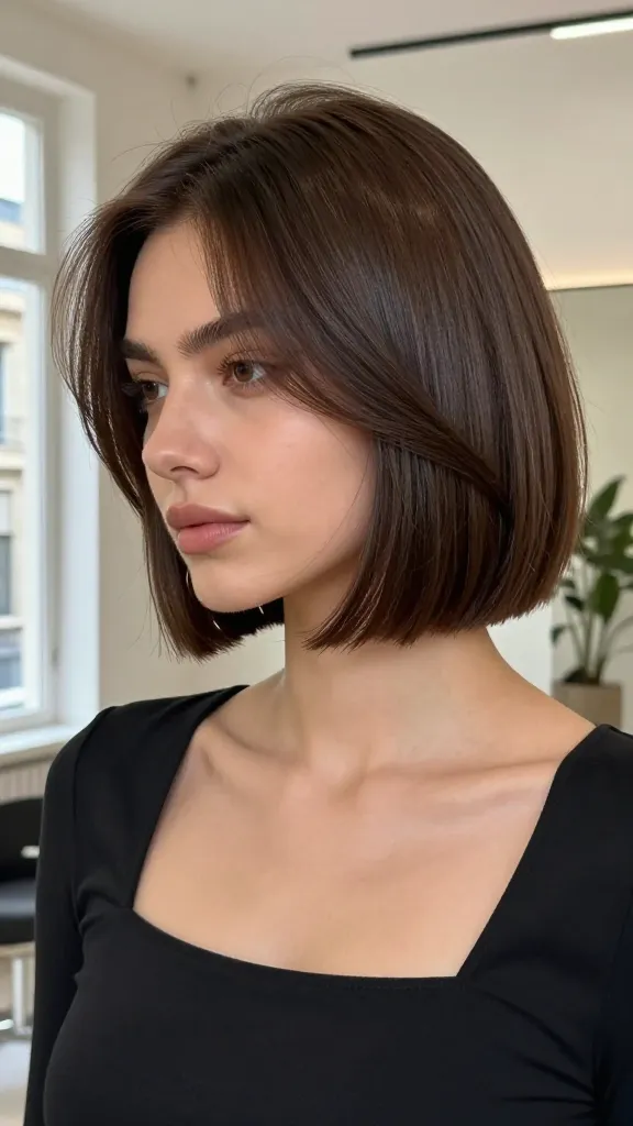 Chic Cuts: 20 French Bob for a Young Woman 12 Item 11