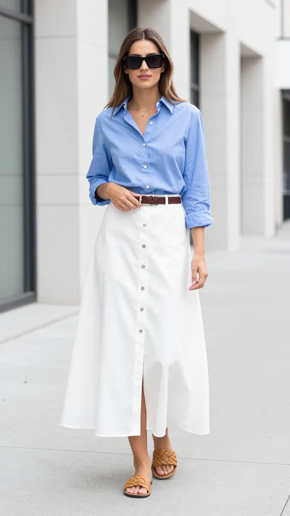 Viral 15 Long Skirt Outfits for Summer Ideas You’Ll Love 11 Item 10