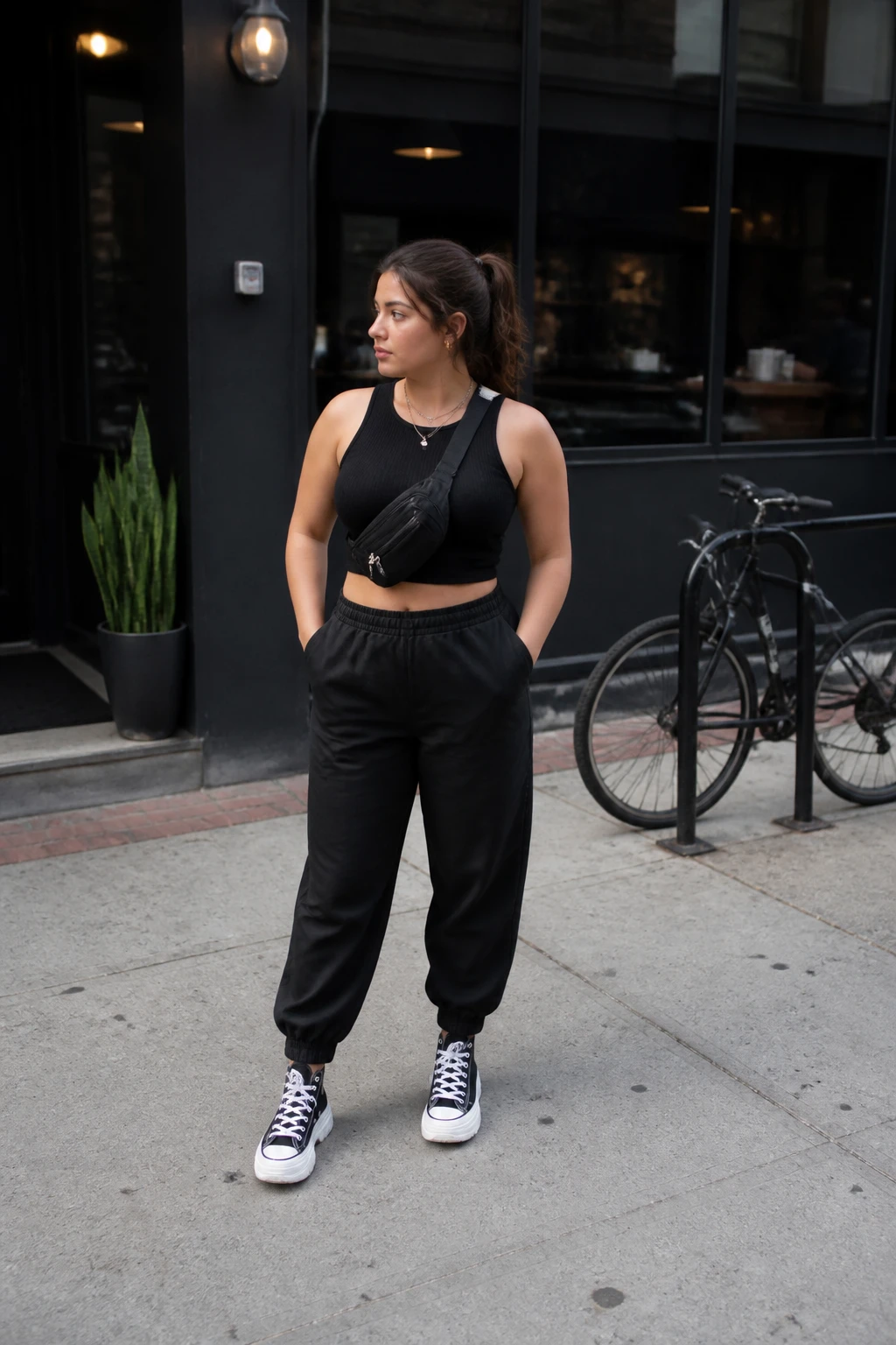Steal These 18 All Black Outfits for Young Women Now 3 Item 2