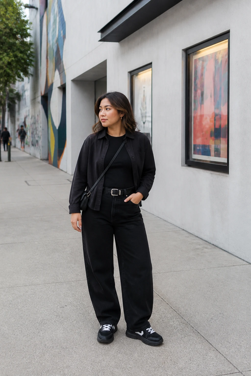 Steal These 18 All Black Outfits for Young Women Now 5 Item 4