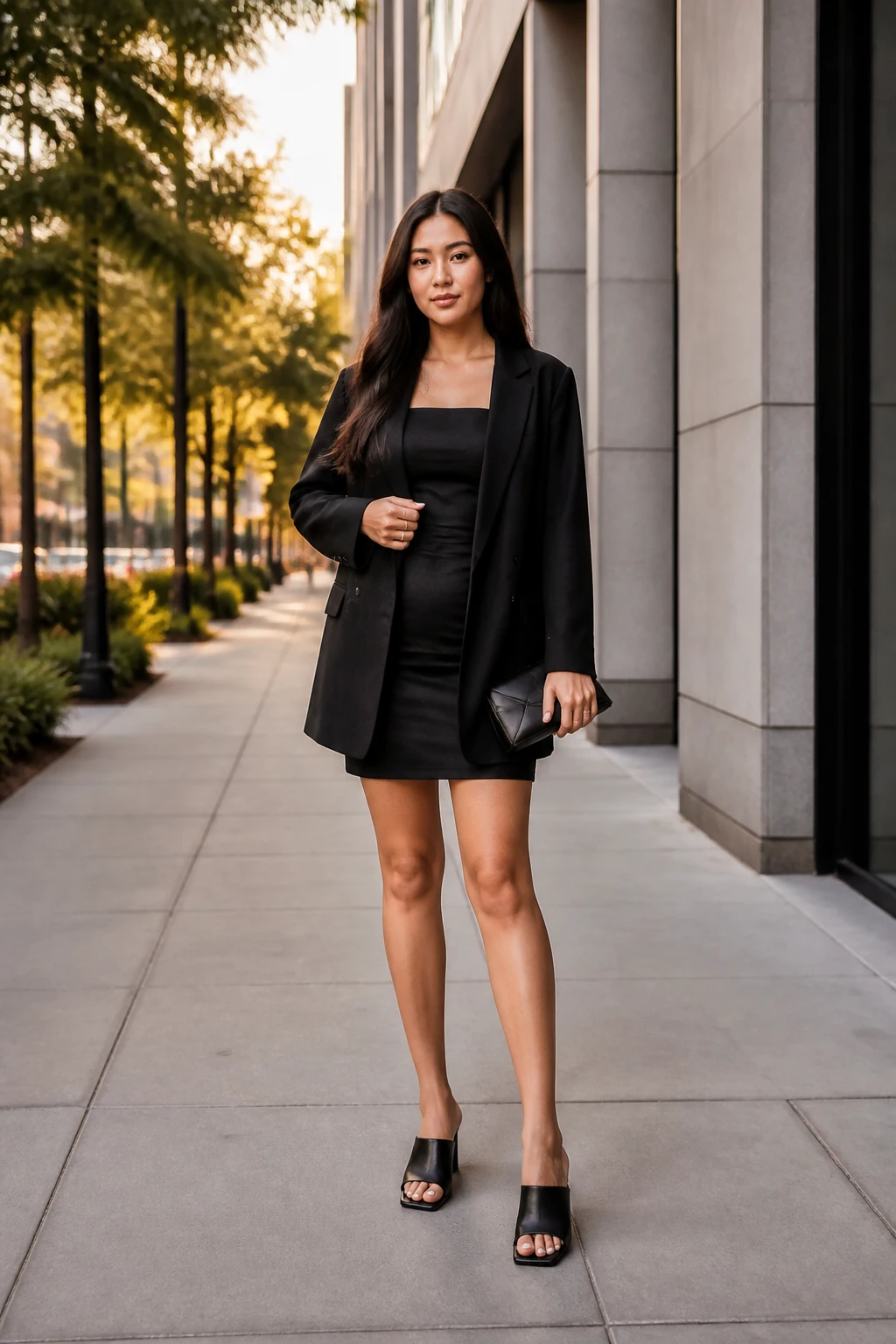 Steal These 18 All Black Outfits for Young Women Now 9 Item 8