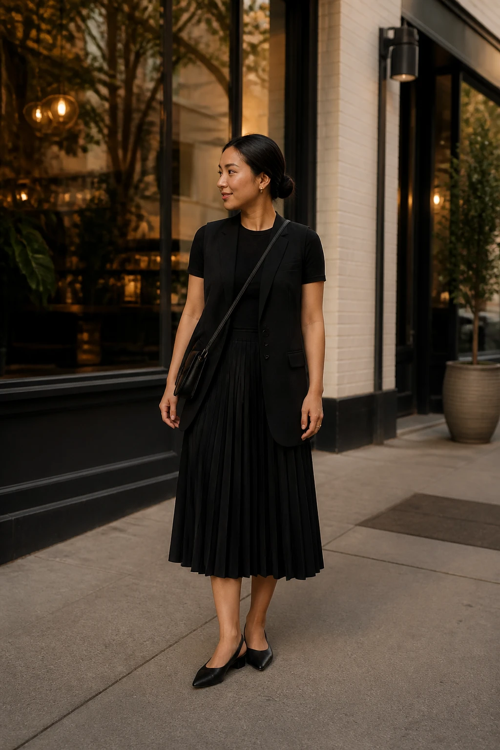 16 Black Skirt Outfits That Turn a Simple Look Into a Style Statement 12 Item 11