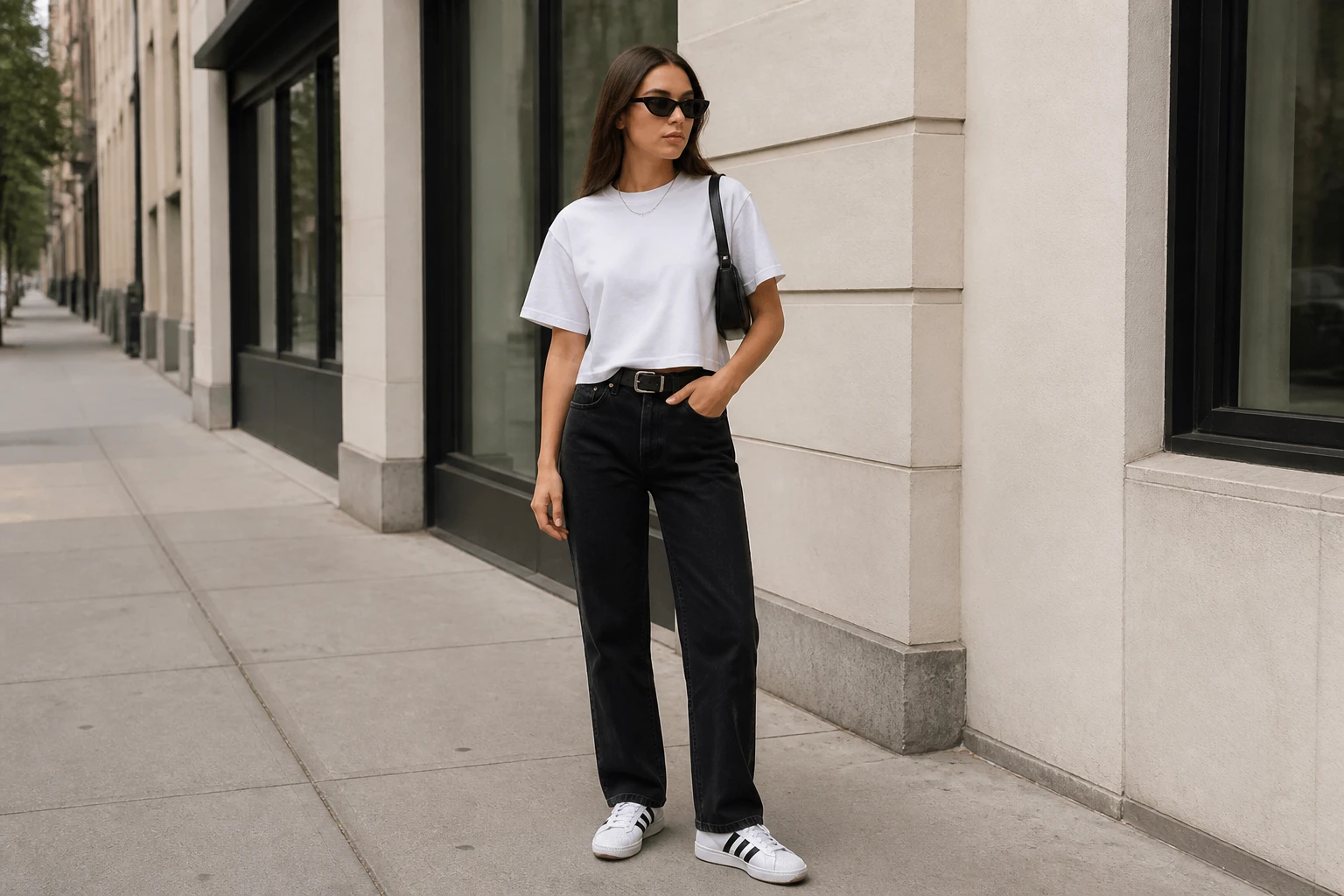 Viral 17 Outfits with Black Jeans of Young Women Now