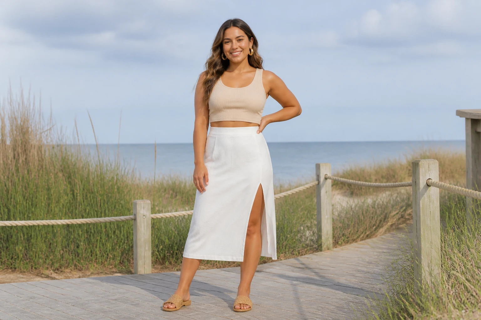 Steal These 15 White Skirt Outfits for Instant Chic