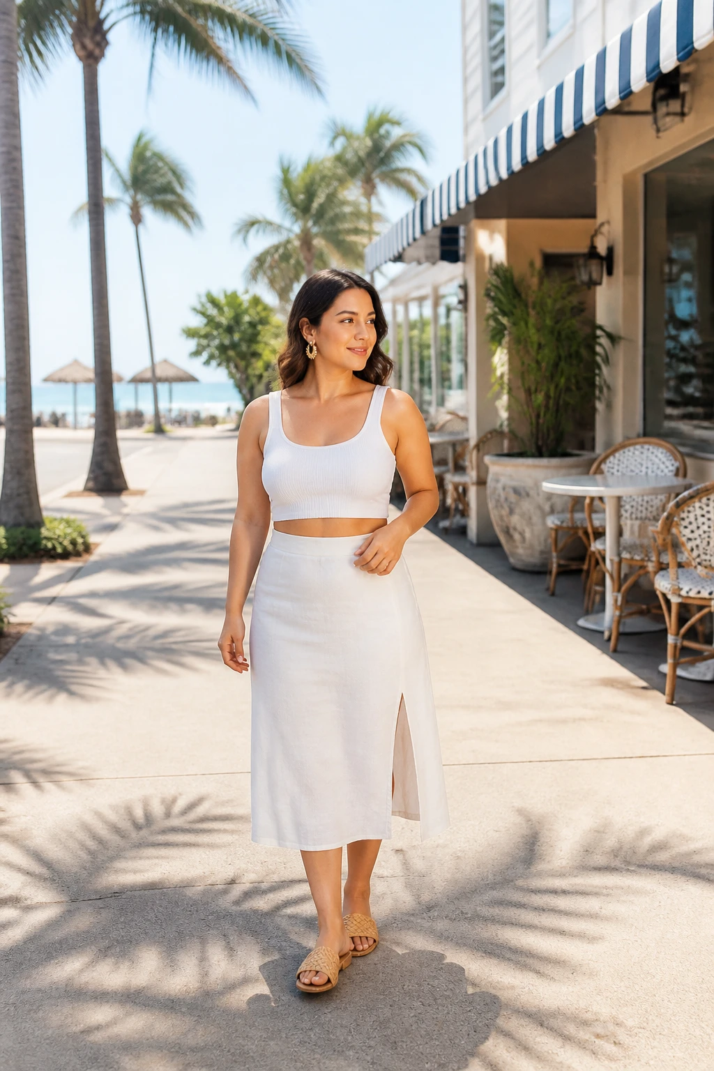 15 White Skirt Outfits Ideas That Are Fresh, Chic & Trendy 2 Item 1