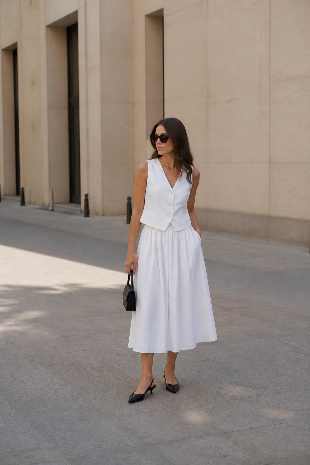 15 White Skirt Outfits Ideas That Are Fresh, Chic & Trendy 15 Item 14