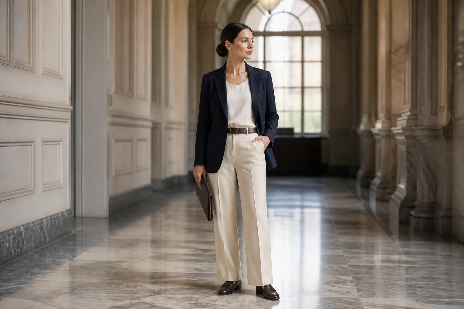 Old Money Office Outfits Women